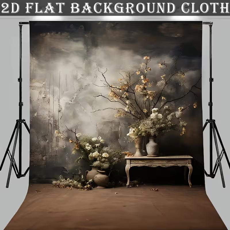 2D Stimmungsvoller Grunge Wandhintergrund Studio Fotografie Hintergrund