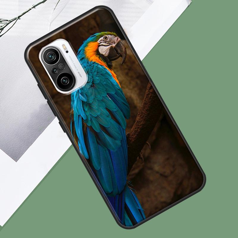 Animal Parrot Birds Case For Xiaomi 13 14 15 Ultra 13T 14T 15T Pro 17 Pro Max POCO F7 F5 F6 X5 X6 X7 Pro Cover