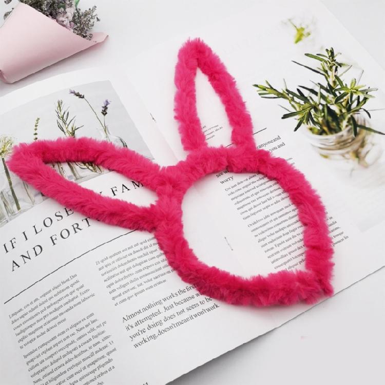 Christmas Rabbit Ear Hair Hoop Cute Live Broadcast Hair Holder Festival Headwear