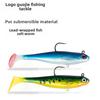 2026 11.5cm 27g PVC T-Tail Lead Fish Lure Soft Bait for Carp Target Foreign Trade Cross-Border