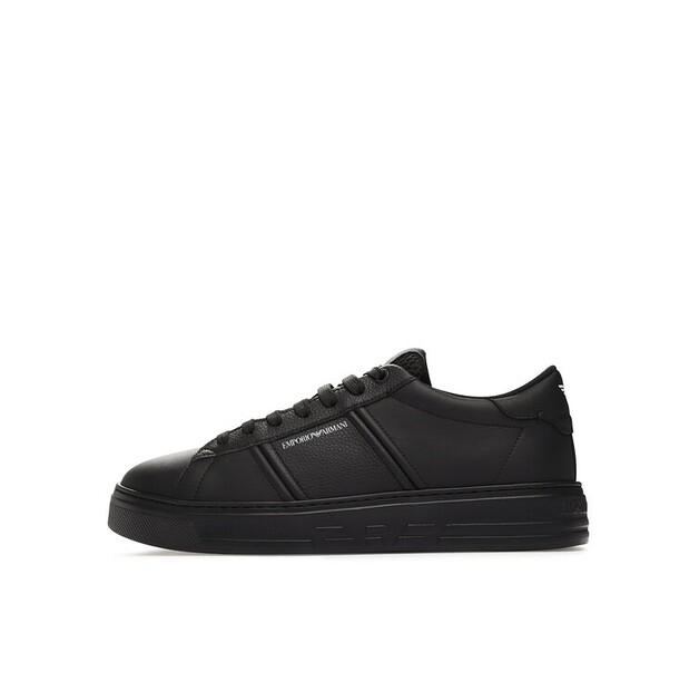 Мужские кроссовки Emporio Armani X4x570 xn840 k001 чёрные
