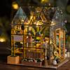 Handmade DIY Wooden Greenhouse Toy - Creative Gift for Girls & Girlfriends