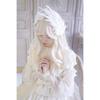 Handmade Cosplay Gothic Lolita Angel Wings Hairpin Demon Headdress Harajuku Horns Embroidery Feather Hair Clip Anime Accessories