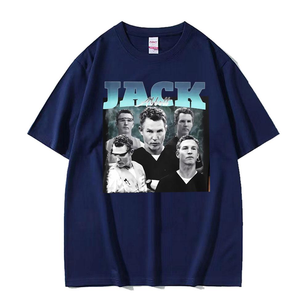 Dr Jack Abbott Vintage Unisex Graphic Tshirts Unisex Women Summer Fashion Style Classic T Shirt Cotton ONeck Loose Tee Shirt