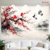 2D Traditionele Chinese Landschaps Achtergrond voor Feest met Oosterse Thema