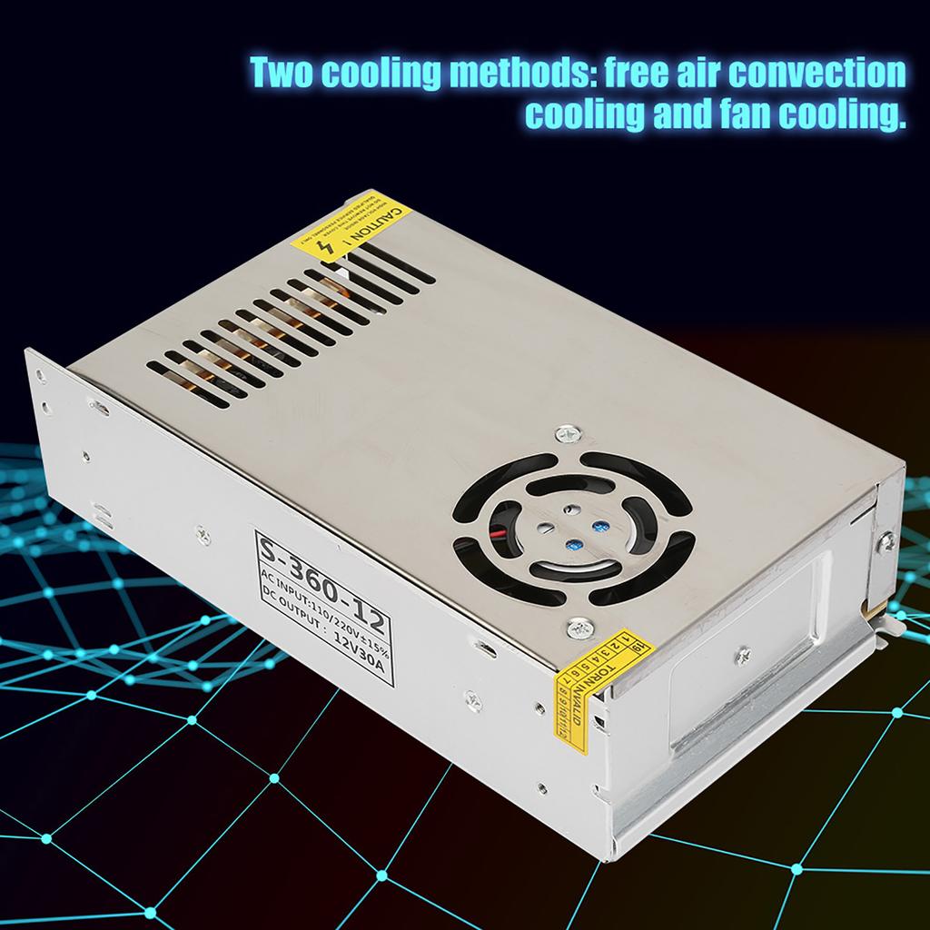 12V Switching Power Supply, 360W LED Driver Adapter 100% Brand New