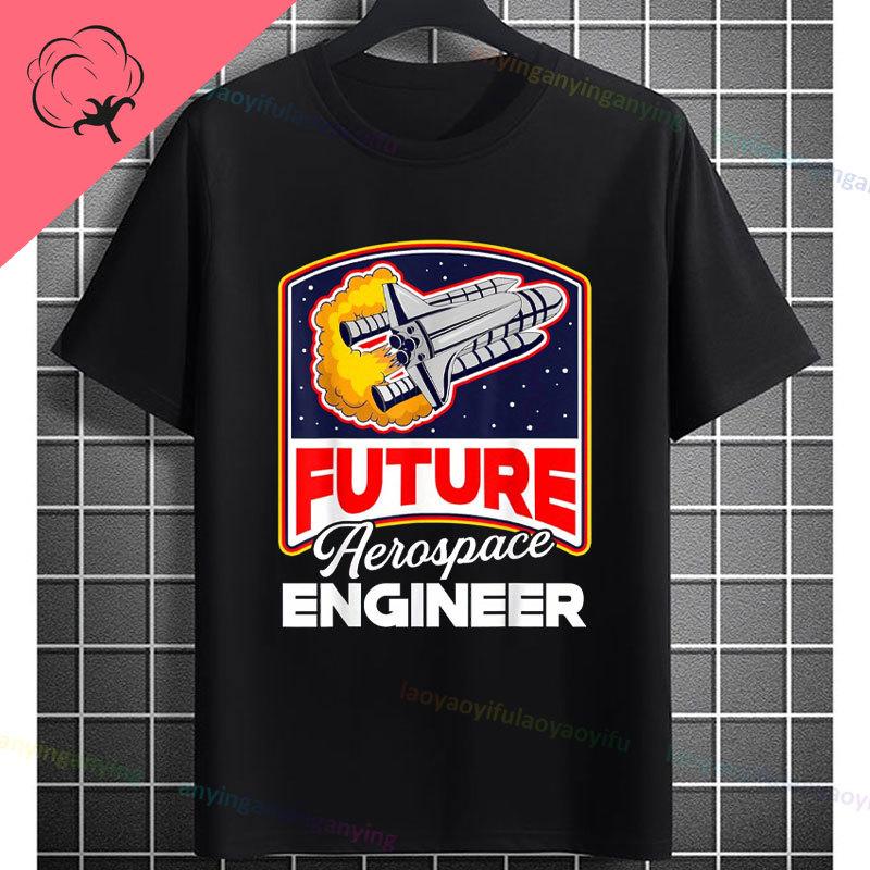 Funny Aerospace Engineer Graphic Tshirt with Crazy Enough To Blast You Into Space Slogan Pure Cotton Short Sleeve Casual Tee