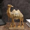Standing Camels Decoration, Resins Animal Figurine for Elegant Study Room Enhancement