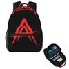 Rapper Anuel AA Welttournee Schülerrucksack Schultasche Wander-Tagesrucksack für Jungen Mädchen Mode Buchrucksack Umhängetaschen