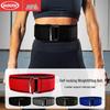 Cinturón Lumbar de Soporte para Levantamiento de Pesas con Hebilla de Autocierre - Equipo Protector de EVA para Entrenamiento de Fuerza y Peso Muerto