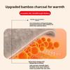 Bamboo Charcoal Knitted Thermal Knee Pads Leg Warmers Cold-Proof Basketball Cycling Air-Conditioned Rooms; Joint-Supporting