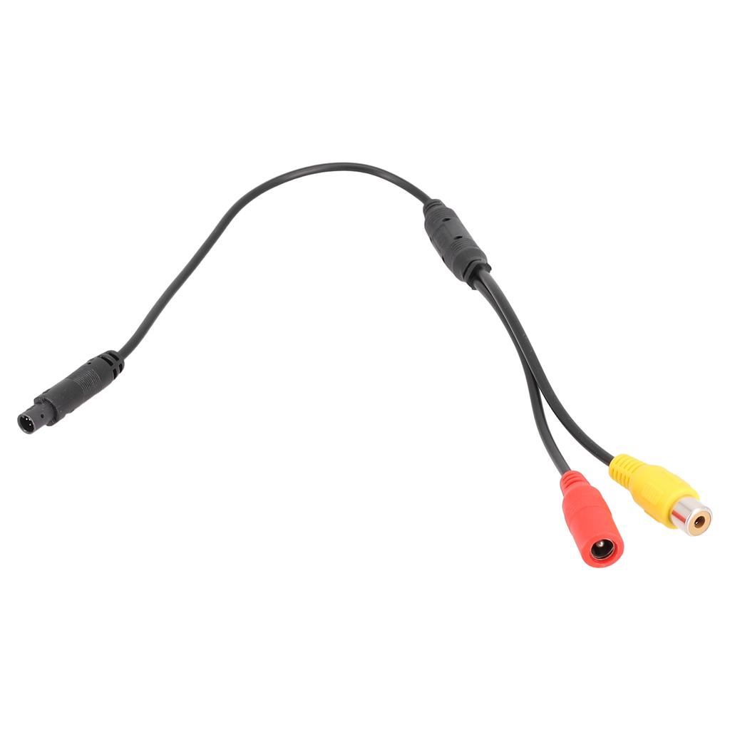 1pcs Car Backup Reverse Camera 4-Pin-Male To CVBS Female Connector-Wire Harness 58.5cm/23inch In-Car-Technology