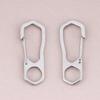 Stainless Steel Carabiner Keychain 2 5Pcs Portable Buckle Clip for Outdoor Camping Quick Release Spring Hook