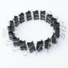 Metal Small Binder Clips for Paperwork,50 Pack 3/4 Inch Paper Clamps Clips Office Supplies,Mini Black