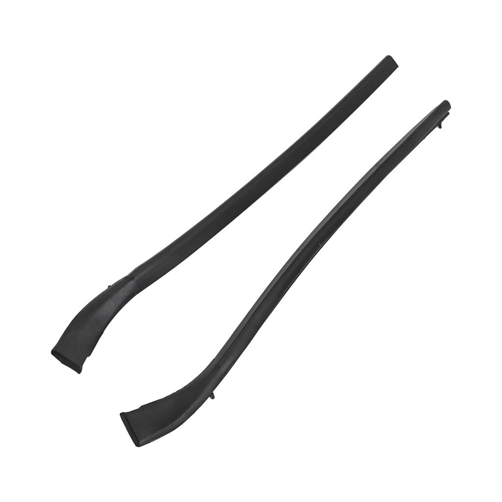 1Pair Front Rubber Weatherstrip Door Weather Seal Strip For Ford For Transit MK7 Rubber Weatherstrip Door Weather Seal Strip