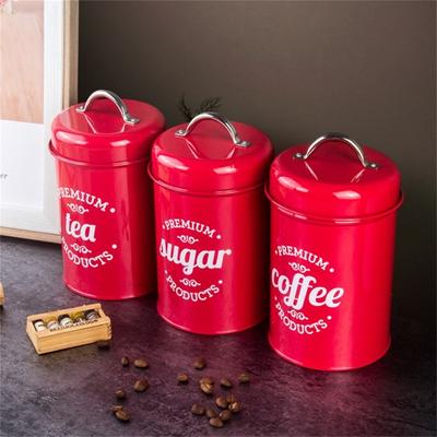 Kaffebehållare Matsäker Fuktsäker Smide Starkt tätande sockerbehållare för kök