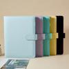 New Vintage Refillable Notebook File Folder Notepad Cover Leather Ring Binder Office Supplies