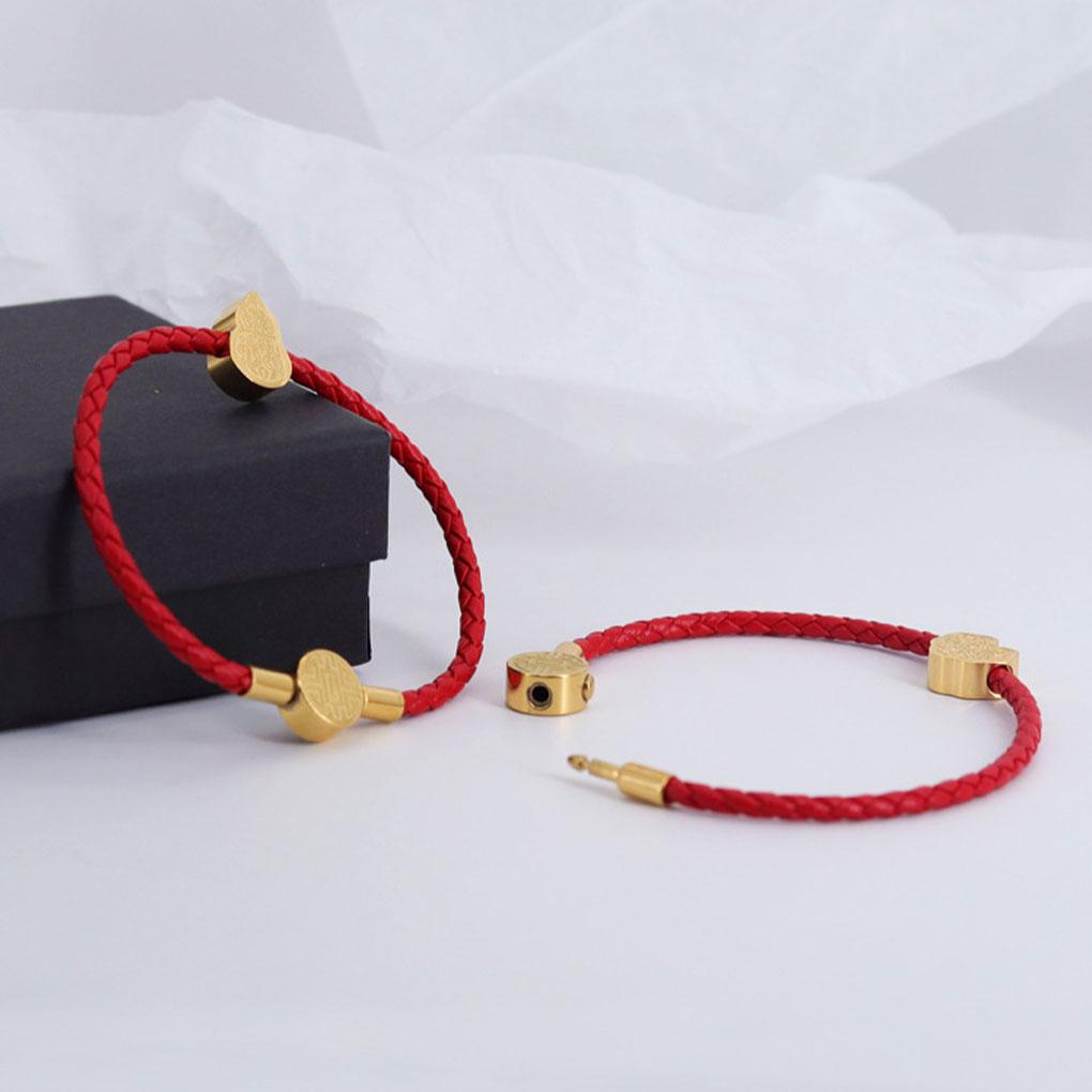 Bracelet Portable Decorative Chinese Style Replacement Glossy Anti-rust Plated Smooth Bangle Jewelry Birthday Gift