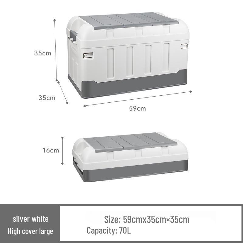 Organizator pliabil pentru depozitare camping portbagaj auto