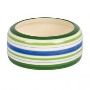 Ecuelle - Trixie - 200 Ml - Céramique - Rond - Vert/Bleu/Crème