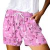 Women's Casual  Summer Elastic Beach Shorts  Print Casual Shorts