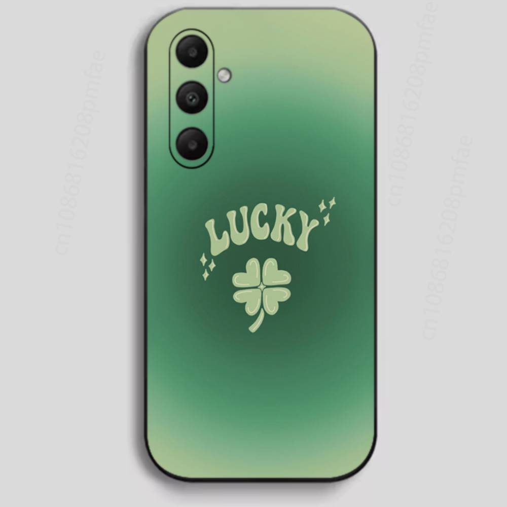 

Lucky clover Phone Case for Samsung Galaxy A73,23,53,33,24,72,22,52,32,54,A34 Soft Cover Samsung A32 4G