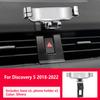 Car Phone Holder For Land Rover Discovery 4 5 Gravity Navigation Special Bracket Rotatable Support Clamping Accessories