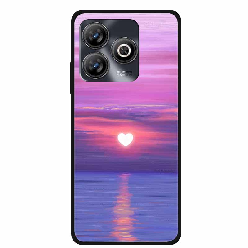 Phone Case For ZTE Blade A75 4G Back Cover Case Shockproof Black Silicone Soft Funda For ZTE Blade A75 4G Case A 75 6.6" Coque