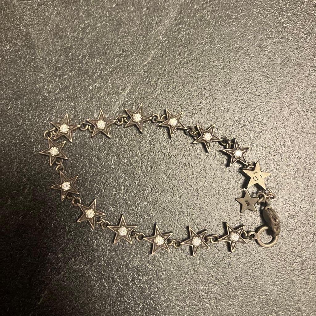 Used Justin Davis star charm bracelet