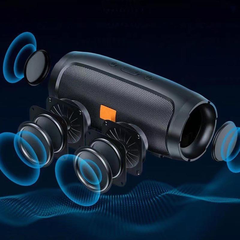 Højttaler Bluetooth Højttaler Stereo Udendørs Afspilning Fm Stemmeudsendelse Bærbar Subwoofer 50 Trådløs Højttaler