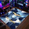 Kristal Fluweel Tapijt Lazio FC Print Aangepaste Naam Tekst Vloermat Woondecoratie