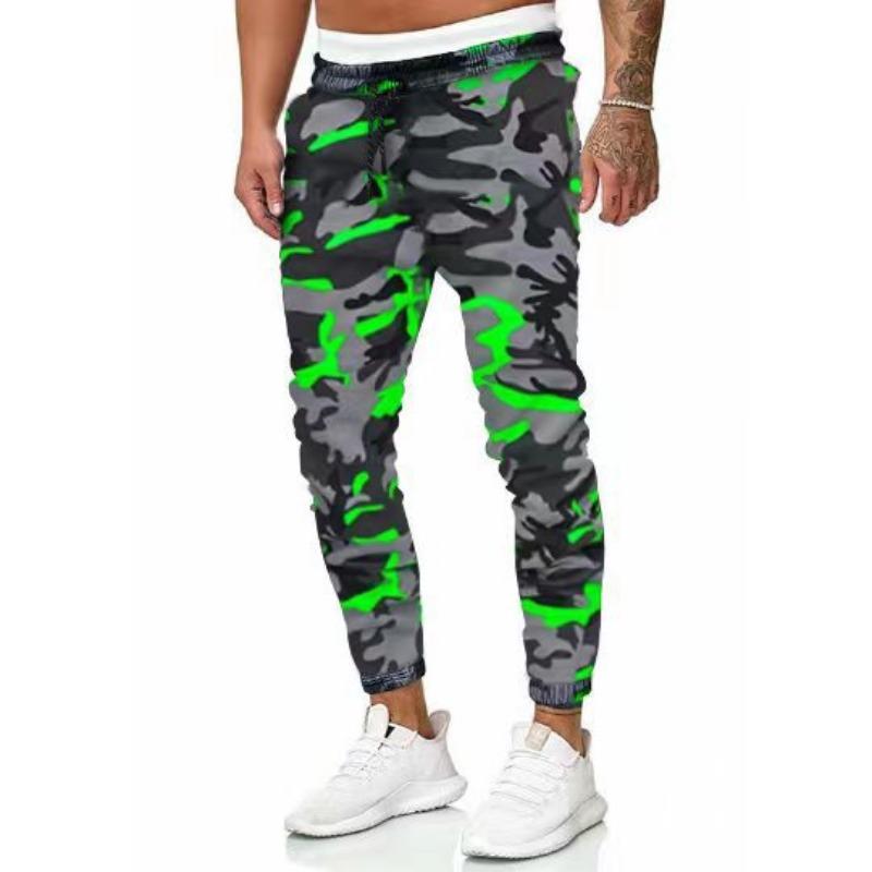 Herren Webhose aus Baumwolle mit Fischgrätmuster