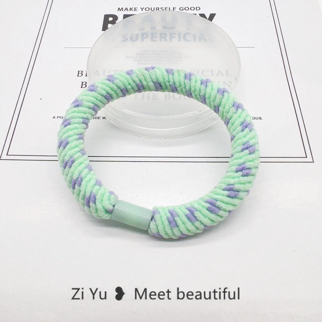 High-Elastic Rubber Hair Bands for Kids & Girls – Gentle, Quality Hair Accessories
