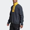 Adidas Originals Adv Block Fleece Half-Zip Sweatshirt Men Tops Grey GD5600