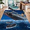 1pc Titanic1 Design Area Rug - Non-Slip, Soft & Cozy Floor Mat for Living Room, Bedroom, Office - Indoor/Outdoor Decorative Carpet