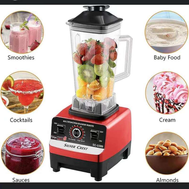 "High-Power 2-in-1 Smoothie and Juice Blender/Food Processor"