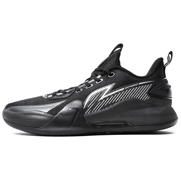 Li-Ning Speed 7 Team Black Silver Men s ABPT013-2 EU 39⅔