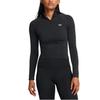 Under Armour Vanish Seamless Solid Color Breathable Short Sports Top Women tops Black 1384405-001