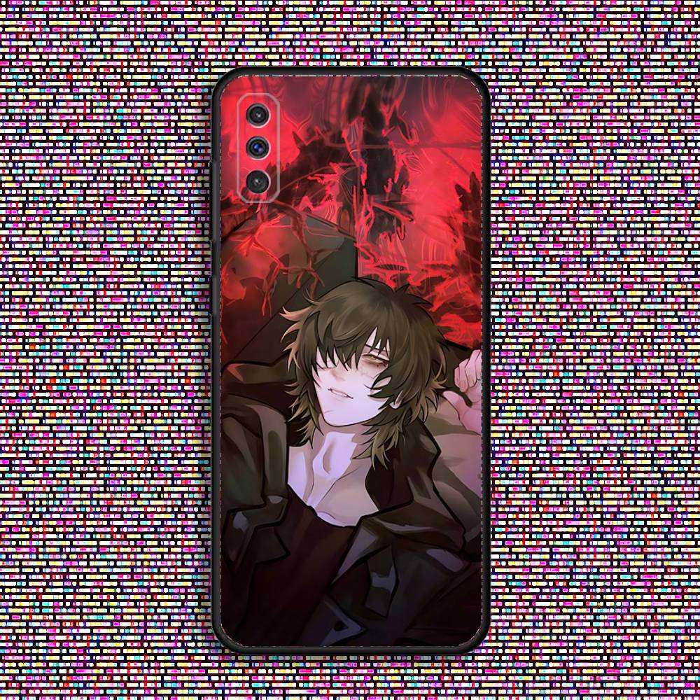 Coque de téléphone Towa Slow Damage Pour Samsung S 25,24,23,22,30,21,10,9,Ultra,Plus,Lite,FE,4,5 G Coque Souple Noire