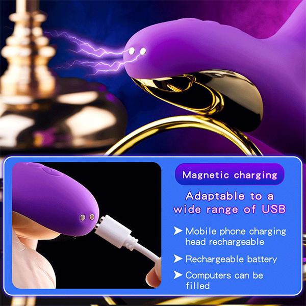 Donne Schiaffo Del Clitoride Vibratore Dildo Della Vagina Clitoride Stimolatore Del Clitoride Vibratore Stimolatore del punto G Vibratore Del Coniglio Giocattoli Del Sesso Femminile Prodotti Per Adulti