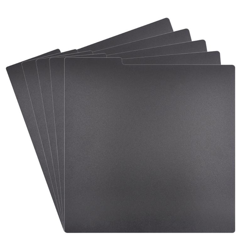 Pack Of 5 Piece Record Dividers For 12 Inch Albums Stylish And Waterproof Music Organization Solution