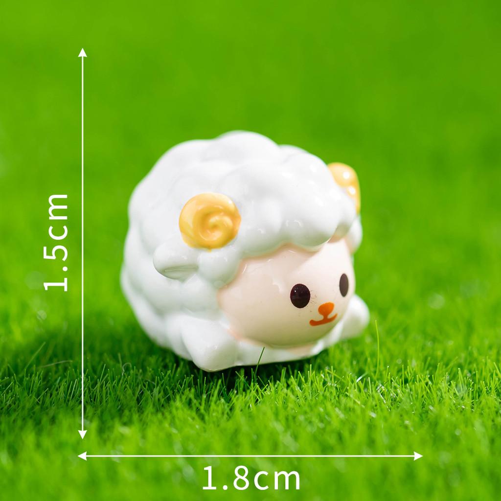 Animal Zodiac Resin Ornament With Cartoon Snake Rabbit Tiger For Desk Decor