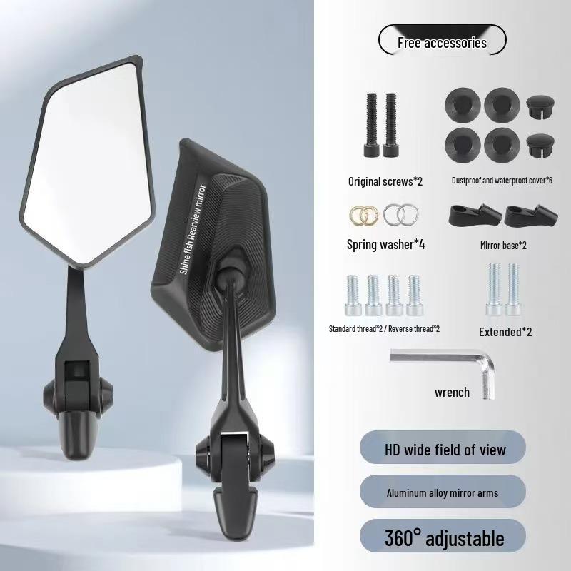 Universal Aluminum Rearview Mirror for Honda X-ADV Scooter Motorcycle