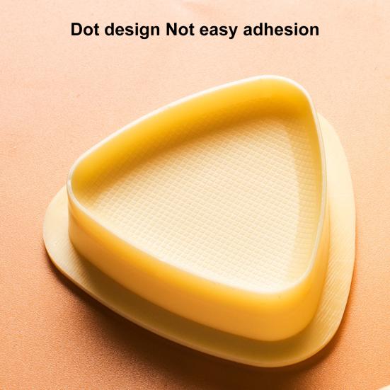 1 Set Onigiri Maker mit Mahlzeit Löffel Lebensmittelqualität PP Easy Release Antihaft DIY Dreieck Reisbällchen Sushi Herstellung Werkzeug Form Kit Bento Werkzeuge
