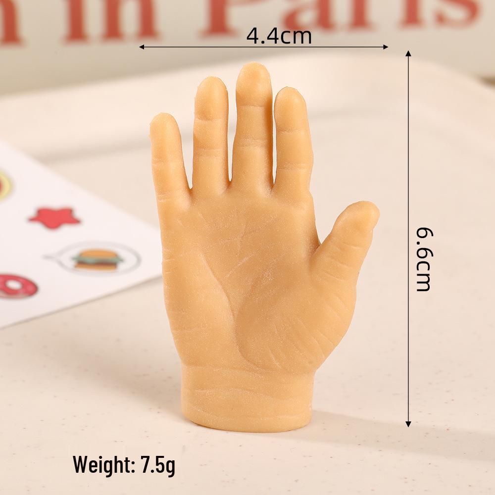 Influencer Mini Cat Teaser: Stretchable Six-Finger Prank Toy