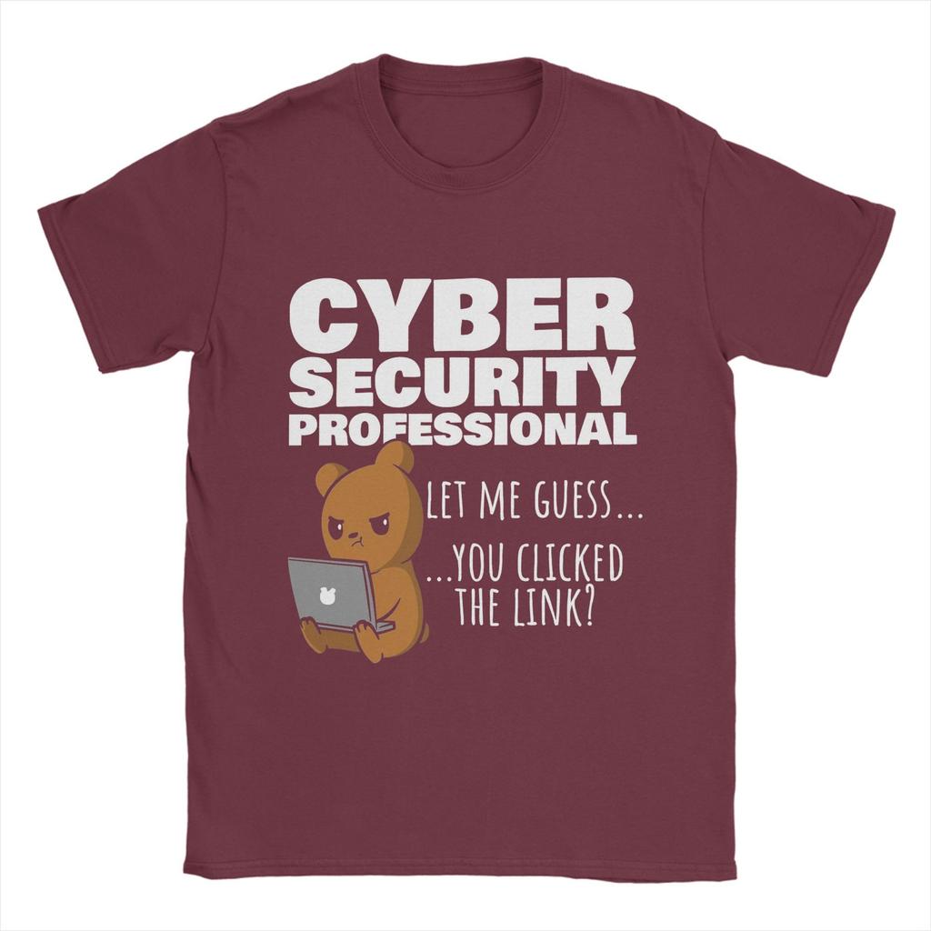 Men's T-Shirt Link Clicks Leisure Cotton Tee Shirt Short Sleeve  T Shirts Round Neck Clothes Gift Idea