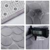 50cm Flannel U Shape Bathroom Rug Thick Absorbent Toilet Mat Non Slip Carpet Floor Pad Washable Bath Mat