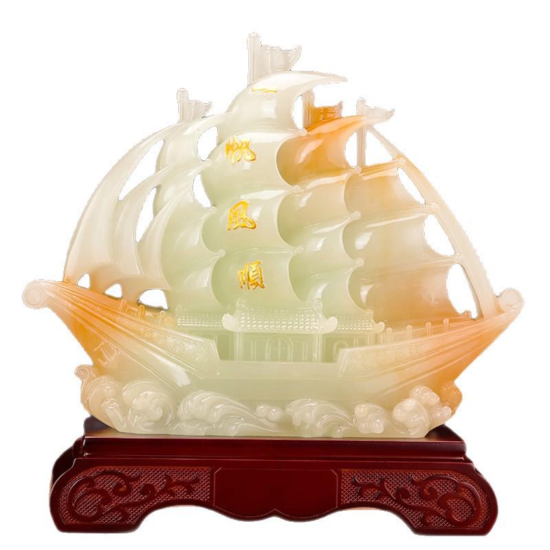 Segelboot-Dekoration für Wohnzimmer, Büro oder Einweihungsgeschenk