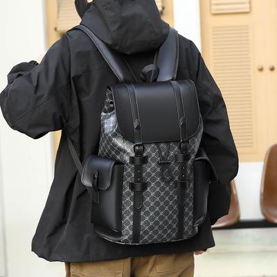New Men's Backpack Large Capacity Travel Bag Casual Fashion Backpack Waterproof