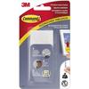 3M COMMAND Languettes De Fixation - Grand Modèle - Blanc